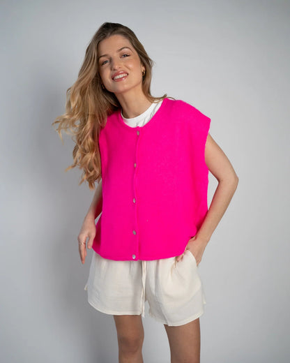 Demi Sleeveless Round Neck
