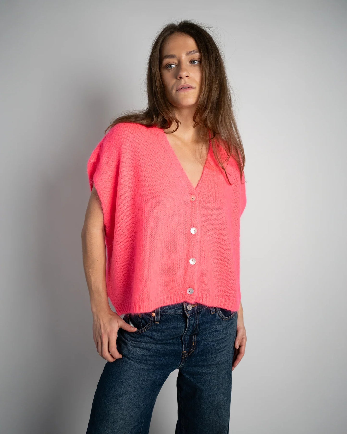 Elli Sleeveless V-Neck